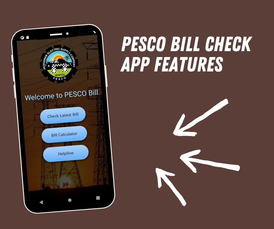 Pesco bill check app features